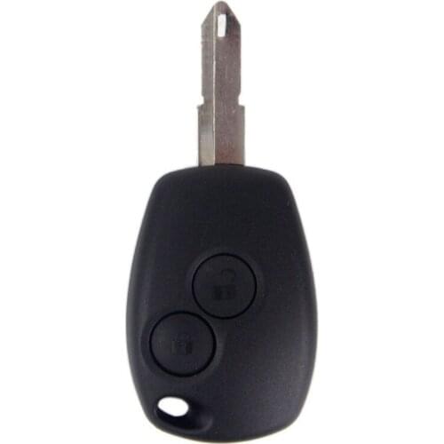 2 button Car Remote Keyless Shell Fob Case Key Blank Fits For Renault KANGOO CLIO LAGUNA