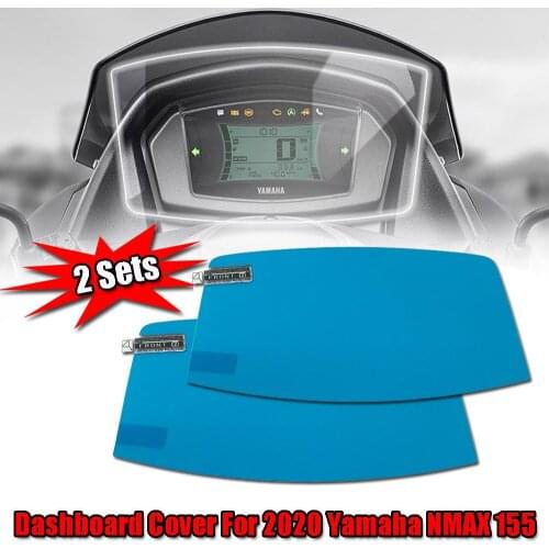 2 SET NMAX155 Screen Protector Anti scratch Cluster Dashboard Cover Instrument Film For Yamaha NMAX 155 2020 N MAX 155 N MAX155