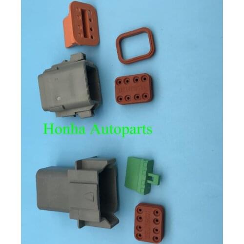 8 Pin Deutsch DT06-8S DT04-8P Female Male DT Series Automotive Connector Waterproof Electrical Wire Connector