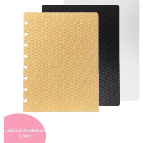 Fromthenon A5 Mushroom Hole PU Spare Cover 8 Hole Disc Ring Discbound Notebook Cover Loose-leaf Notepad Scrapbooking Accessories