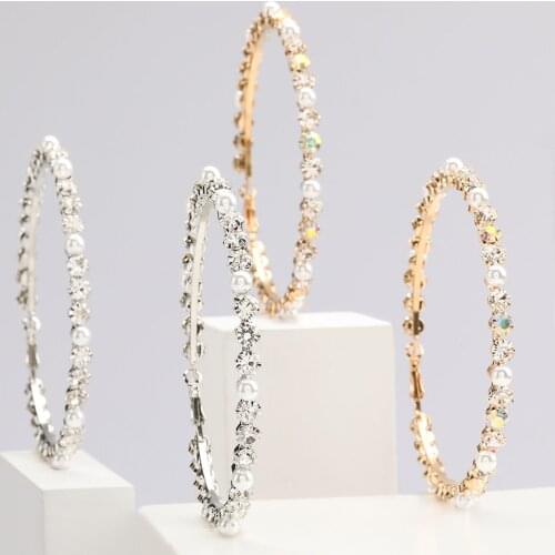 Dazzling cryrtal Earrings Rings