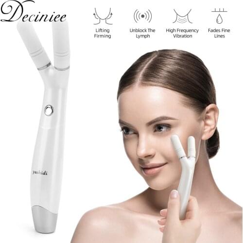 V-Shape Electric Beauty Machine Face Massage Skin Lifting Beauty Vibrating Massager 2 Gears Firming Beauty Tool Skin Tightening