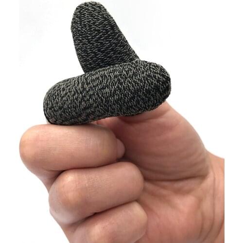 Finger Cover Game Controller for PUBG 10pcs Sweat Proof Sensitive Non-Scratch Touch Screen Gaming Finger Thumb Sleeve Glove