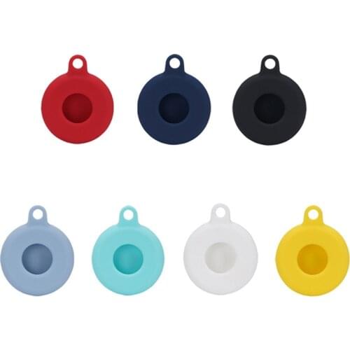 New 2021 Silicone Protective Case For AirTags All Protection Cover For Apple Locator Tracker Anti-scratch Anti-lost Protector