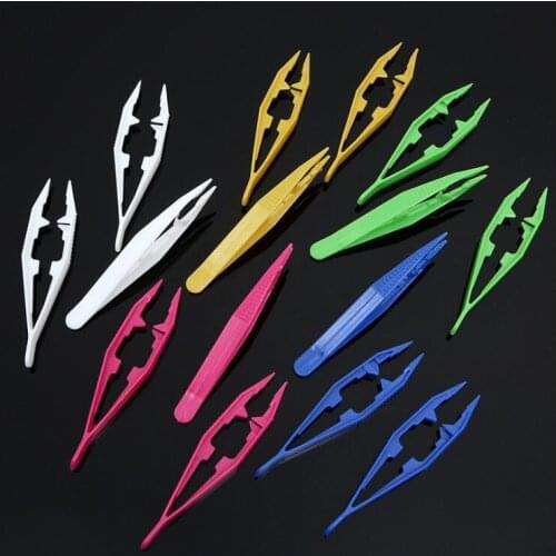 Yant Jouet Plastic Tweezers 5 pcs Hama Beads Clip For Hama Beads 5mm Perler Beads Tools Iron Jewelry Beads Accessories