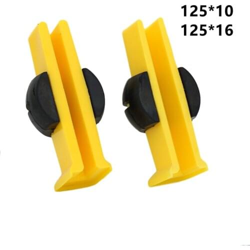 STRUSTESC Lift Guide Shoe Insert W Cusion Ball TDP30300 L127mm Groove W10/16mm