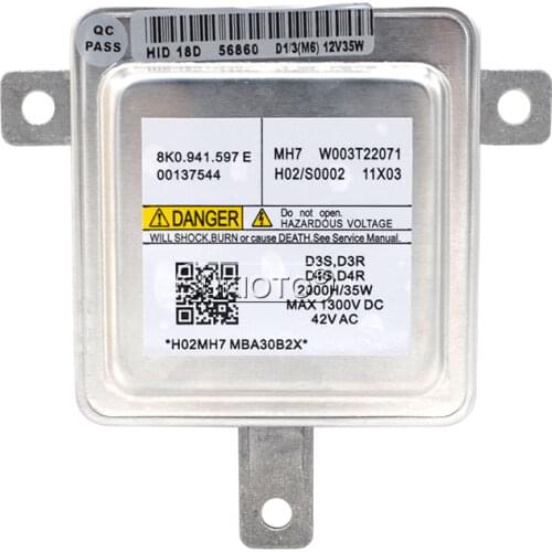 SUKIOTO NEW OEM 8K0941597E 8K0941597 8K0941597C Xenon D3S D4S HID Headlight Ballast W003T22071 For A1 A3 A4 A5 A6 A8 Q5 Q7
