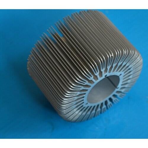 LED Sunflower Aluminum Radiator 12W Aluminium Radiation Diameter 80mm,Hollow 31.5mm ,High 50mm for trilobites Cool LED Heatsink