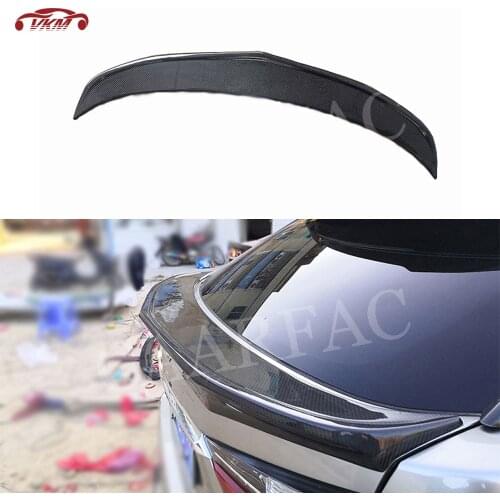 Carbon Fiber / FRP Rear Middle Spoiler Boot Wings For Lexus RX300 RX450H 2016-2020 Car Styling