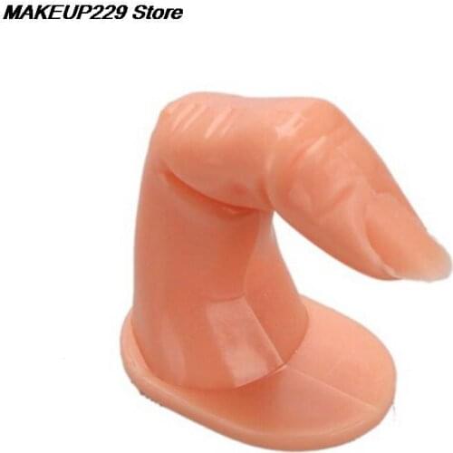 1Pcs Nail Gel Plastic Fake Fingers Model For Nail Art False Nail Tips Nature Finger Nail Art Acrylic UV Gel Polish Nail Tools