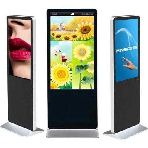 49 Inch Lcd Digital Signage Infrared Touch Screen Wifi/4G Advertising Display Player