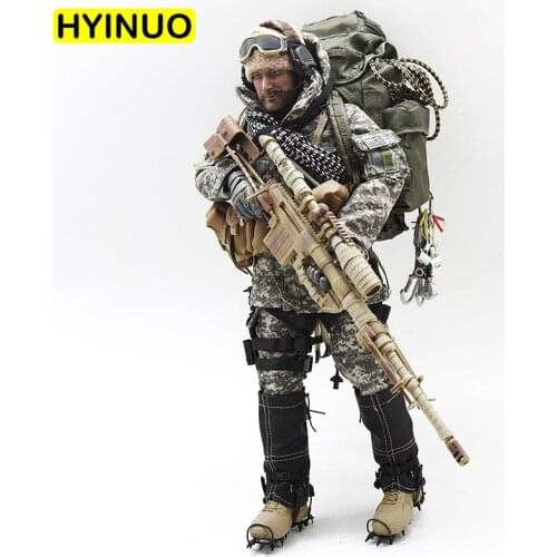 1/6 scale American snow special forces combat uniform mountain sniper clothes suit F12 "action figure body doll costume