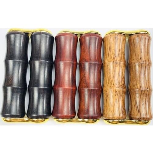Wooden handle palm massager rosewood rosewood decompression artifact solid wood massager hand roller wooden handle