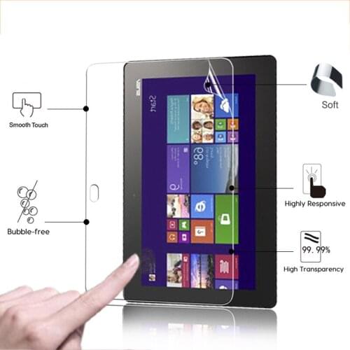 HD lcd Glossy screen protector film For Asus Transformer Book T200TA 11.6" tablet front ANti-Scratched Clear protective films