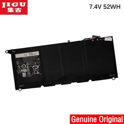 JIGU New Laptop Batteries For 0N7T6,RWT1R,JD25G,XPS 13-9350-D1609,90V7W,XPS 13D-9343,XPS 13-9350-D1808T,7.6V,8 Cell