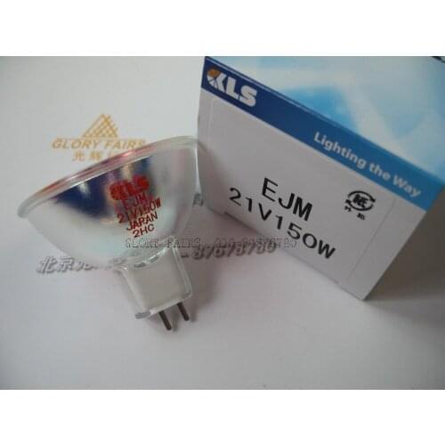 KLS EJM 21V150W JAPAN,kahoku lighting solutions projector lamp,21V 150W dichroic reflector halogen bulb