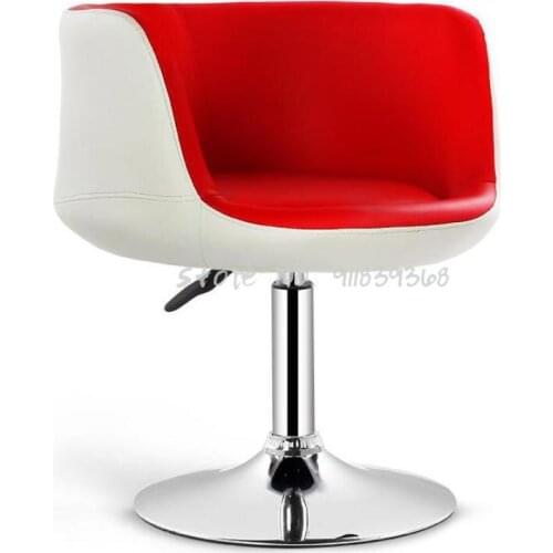 Creative High Stool, Home Computer Chair, Modern Simple Bar Chair, Leisure Lift Swivel Chair, Back Chair