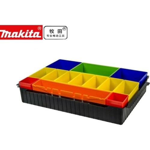 Makita P-83652 Makpac Organiser Coloured Container Inserts MacPak Insert With Coloured Compartments box Tools suitcase case
