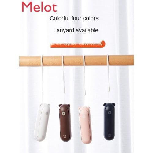 Little Fan Portable Handheld Mini Small Charging Ultra-Quiet USB Fan Foldable Portable Dormitory Hand-Held Portable Electric