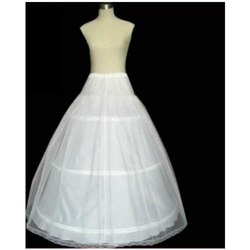 In Fashion Elegant 3-Hoop 2-Layer WEDDING Dress/Prom Gown petticoat crinoline underskirt