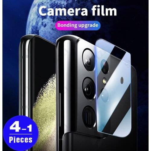 1-4Pcs for Samsung Galaxy S21 Ultra S20 FE S10 5G lite S10E S9 S8 plus Camera Lens Film Camera protector Glass screen protector