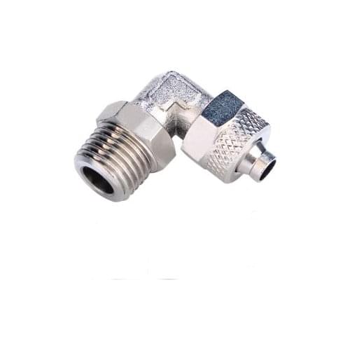 Tube 12mm-3/8 BSP thread Swivel Male Elbow pneumatic brass Rapid Fittings For Plastic Tube RPL12-03