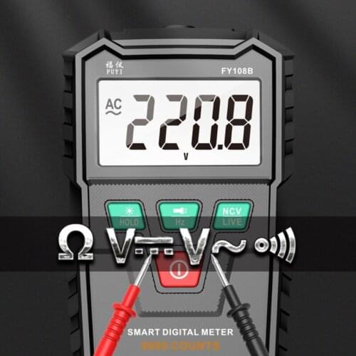 M4YD Professional Pocket Manual Ranging Digital Multimeter Smart Manual Integration Intelligent Identification of On-off