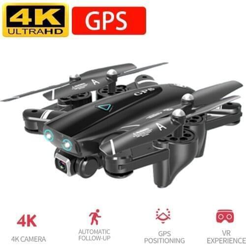 S167 GPS Drone With Camera 5G RC Quadcopter Drones HD 4K WIFI FPV Foldable Off-Point Flying Photos Video Dron Helicopter