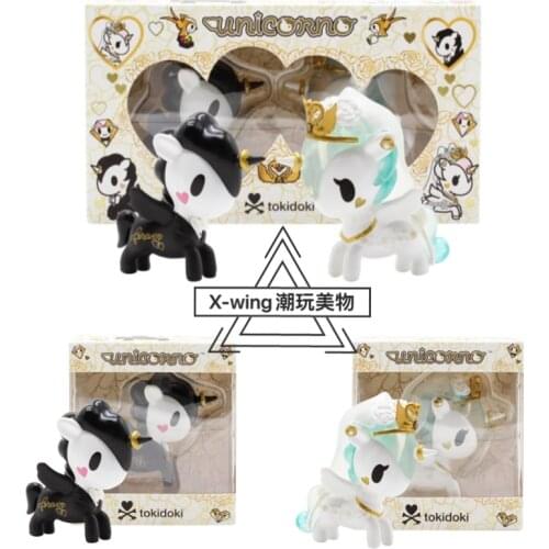 Tokidoki Unicorno Fashion Doll Valentines Day Wedding Romeo and Juliet Limed Model Anime Figures Favorites Collect Ornaments