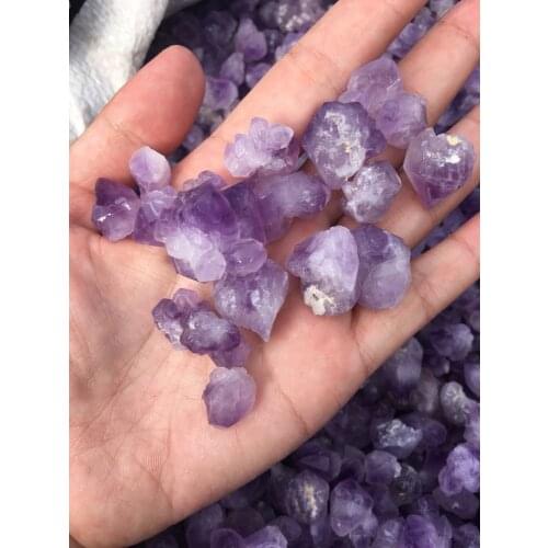 TOP!!! 57g dream Amethyst Quartz Crystal Wand Point Healing Stone for sale