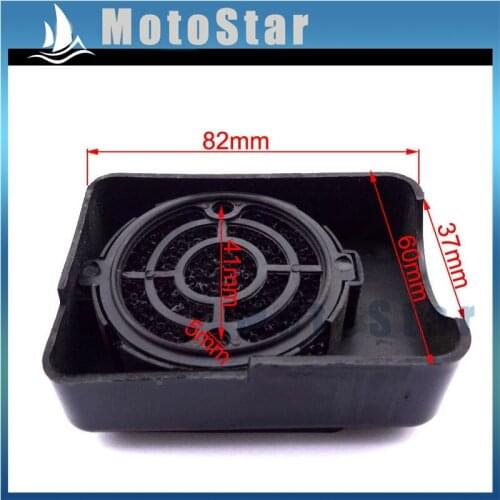 Air Cleaner Filter For 47cc 49cc 2 Stroke Engine Carburetor Carb Minimoto Pocket Dirt Bike KidsATV Quad 4 Wheeler