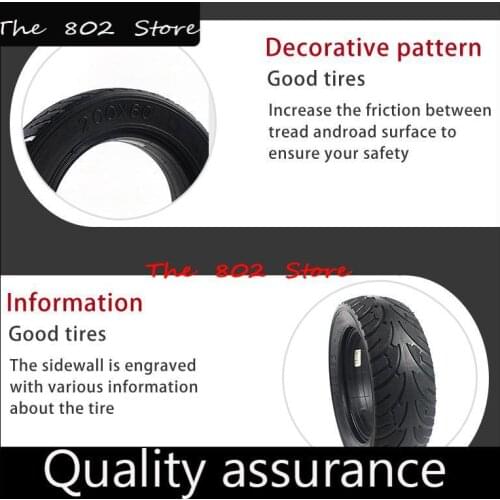 200X60 8inch Vacuum explosion-proof Non PneumaticTire hollow stab-proof Tyre for Electric Scooter Car Brushless Motor Skateboard