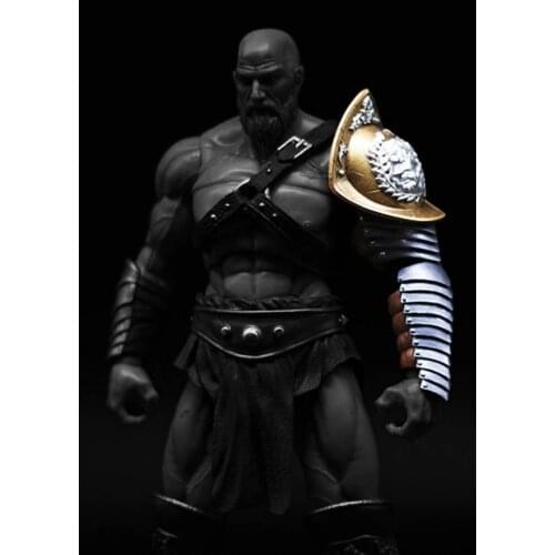 XesRay 1/12 Scale Soldier Honor War Special Code Shoulder Armor Helmet Model for 7’’action Figure Body Model Accessories Toys