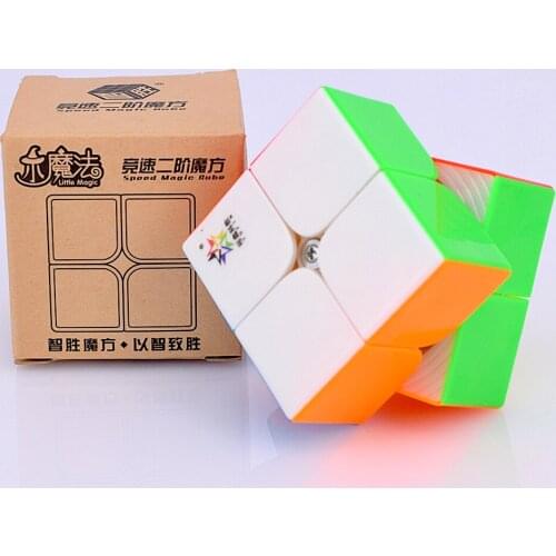 Yuxin Little Magic 2x2x2 Magic cube 2x2 Puzzle cube Zhisheng speed cube 2x2x2 cubo magico Education Toys