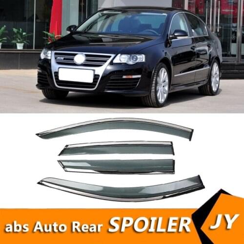 For Volkswagen Passat 2016 Window Visor Vent Shades Sun Rain Deflector Guard For MagotanN Auto Accessories 4PCS/SET