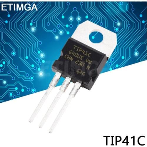 10PCS/LOT TIP41C NPN TIP42C PNP TO-220 Transistor TIP41 TIP42
