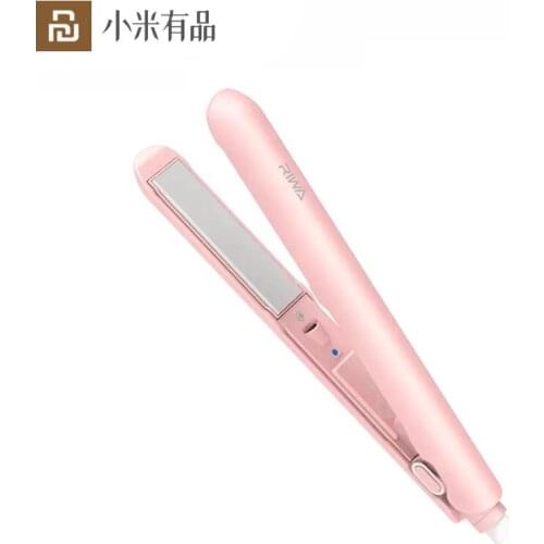 Youpin Riwa Hair Rollers Curling Iron Curlers Straightener 2 In 1 Styling Accessories Mini Splint Stick Electric Ironing Board