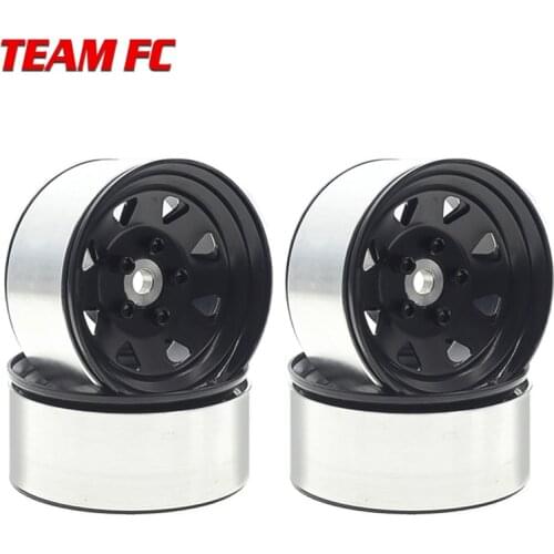 4PCS RC Crawler 1:10 Alloy Wheel Rim 1.9 Inch BEADLOCK for 1/10 TRX-4 Axial SCX10 TAMIYA CC01 D90 D110 S320