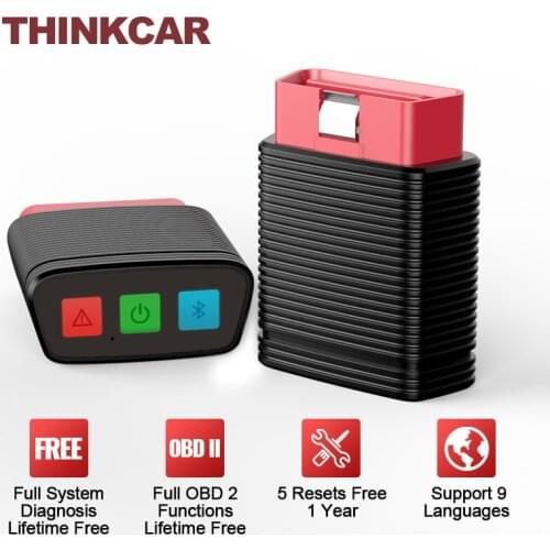 THINKCAR Thinkcar Pro Bluetooth Scanner OBD2 Scanner Full System Code Reader 15 Reset Professional Car Auto Diagnostic Tools