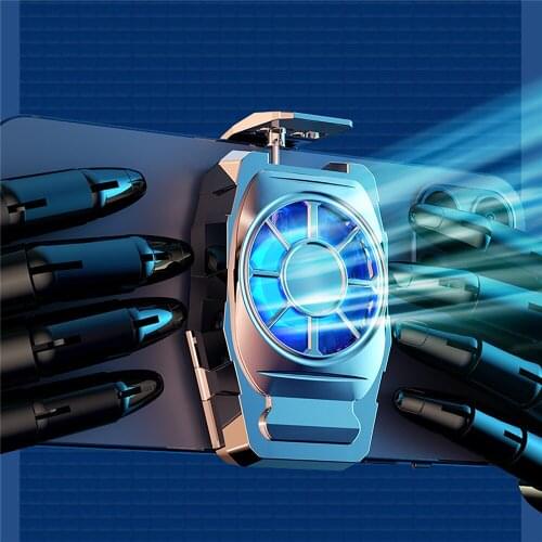 Fast Cooling Game Radiator Phone Accessories Portable S06 Mobile Phone Cooler Heat Dissipation