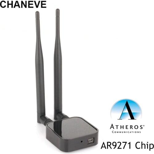 Wireless Network Card Atheros AR9271 Chipset 150Mbps Wireless USB WiFi Adapter With 2 Antenna For Kali Linux/Windows/8/10