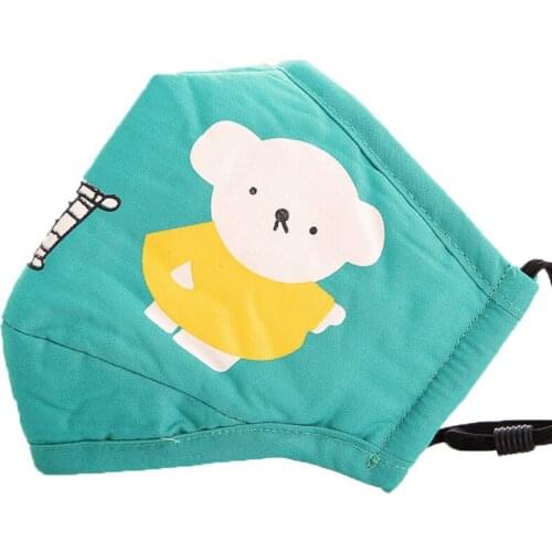 Kids Face-mask bear Printed Breathable Mascarillas Cycling Scarf Halloween Cosplay Mask Mondmasker Kinderen Mascara