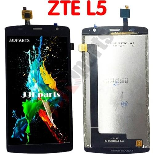 For ZTE Blade L5 Plus LCD Display Touch Screen Digitizer Assemblay 5.0" For ZTE Blade L5 Plus L5 LCD Screen Replacement Parts