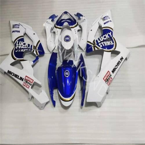 Custom Injection mold fairings kit for Suzuki GSXR1000 05 06 GSXR 1000 2005 2006 white blue lucky fairing body fairing
