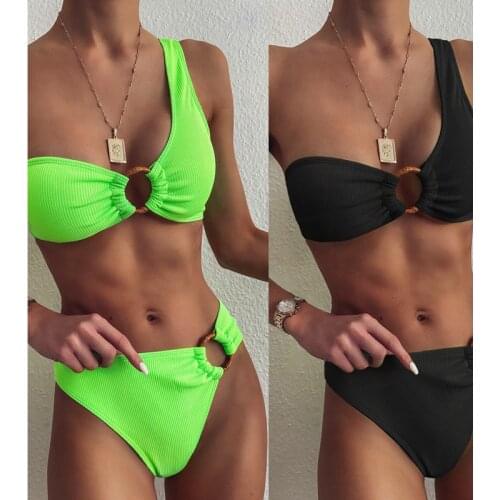 Bikini Micro Swimwear Women Push Up Sexy Swimsuit Bathing Suit Biquini Neon Swimming Suit for Women Maillot De Bain Femme
