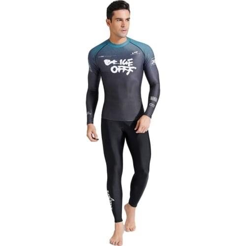 L-4XL Big Rash Guard Men Long Sleeve Swimsuit UPF 50 UV Surfing Suit Swim Shirt Professional Rashguard Man Sails Diving Wetsuit
