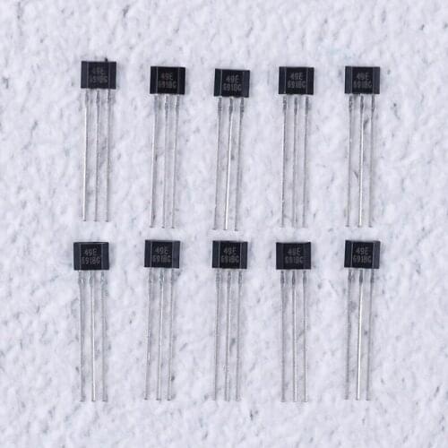 10pcs/5pcs Hall Element 49E OH49E SS49E/A3144 OH3144 Y3144 Linear Sensor Hall Sensor