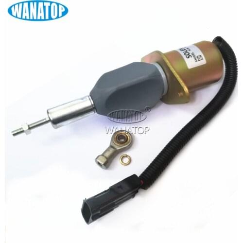 New Shut down Solenoid SA-4293-24 3928161 3930234 3964624 SA-4335-24 SOL22024 Fits Cummins Engine 24V