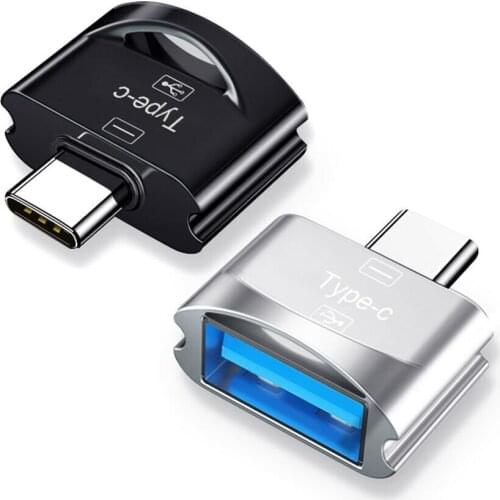 Type C to USB Adapter 3.0 USB-C 3.1 OTG Data Connector Converter For Macbook Xiaomi Mi5 Mi6 Mi8 Mouse Keyboard USB Disk Flash