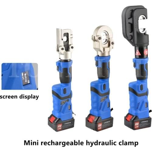 Mini charging straight handle portable electric hydraulic pliers ES-240 ES-300 ES-400 handheld 240 copper and aluminum crimping